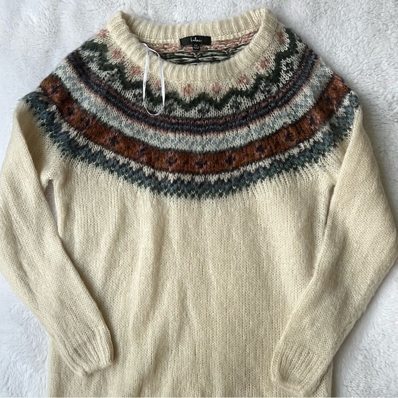 lulus sweater dress - Picture 2 of 16